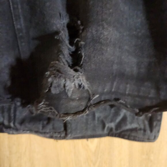 REHAB ripped short denim jacket, S size - Picture 4 of 7